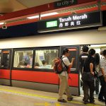 Tàu điện ngầm rất phổ biến ở Singapore